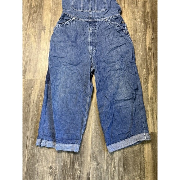 Vintage Tommy Hilfiger 90’s Vtg Jean Denim Overalls- Please Read - Picture 2 of 12